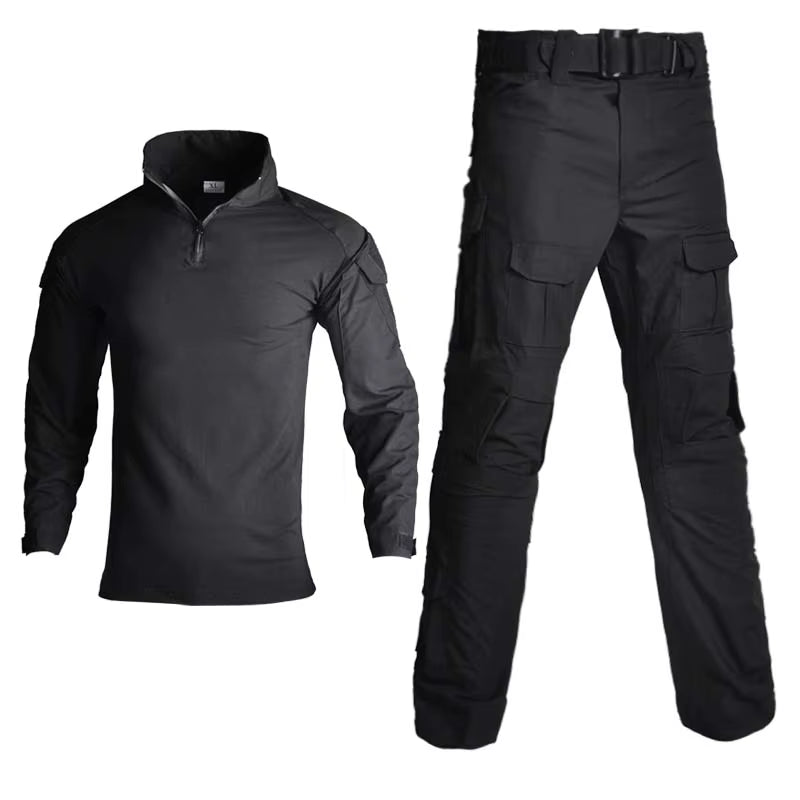Tactical Suit Abrasion-Resistant Breathable Stretch 10 Pockets