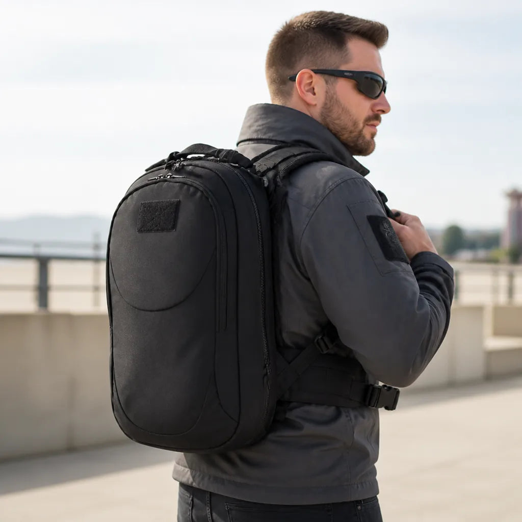 Tactical Vest Backpack Convertible Waterproof Adjustable Straps