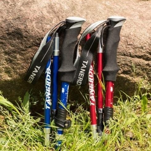 Telescopic Hiking Pole Lightweight Non-Slip Tip & Soft Grip