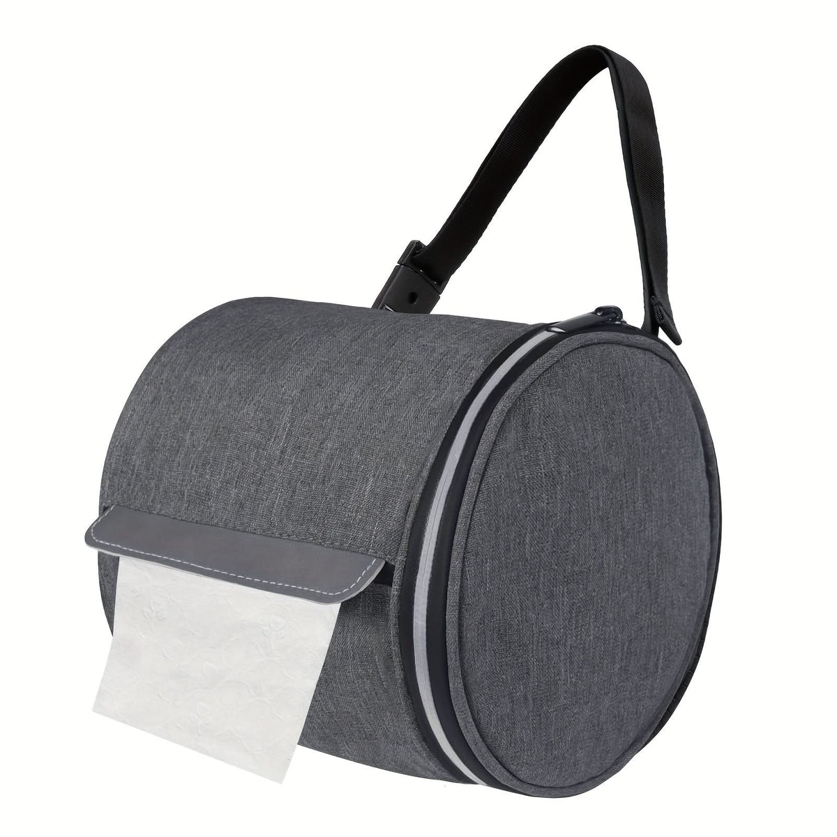 Toilet Paper Holder Honeycomb Design Durable Fabric Cover
