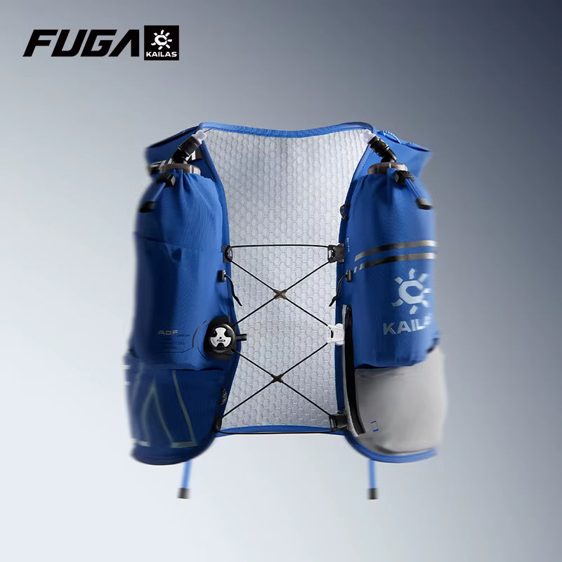 Trail Running Hydration Pack Dual Soft Bottles Lightweight