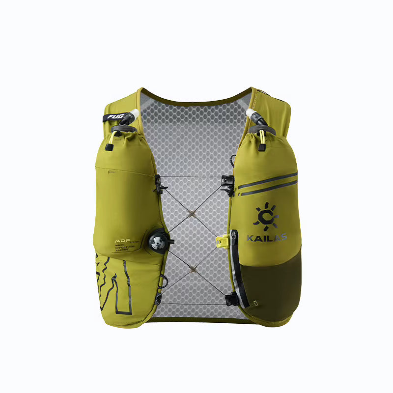Trail Running Hydration Pack Dual Soft Bottles Lightweight