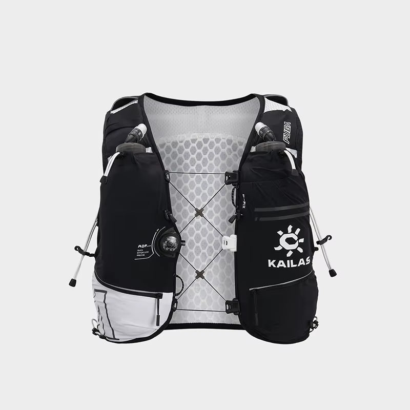 Trail Running Hydration Pack Dual Soft Bottles Lightweight