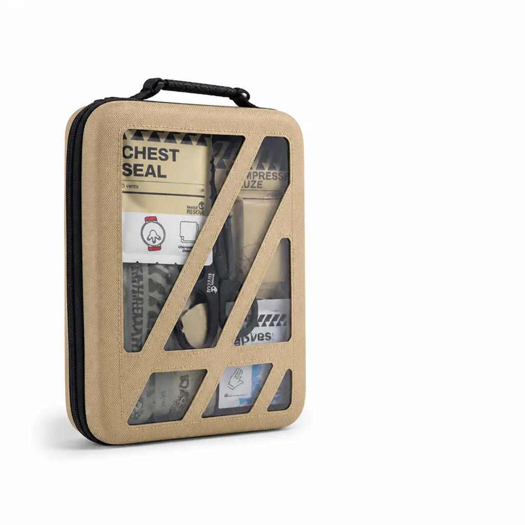 Trauma First Aid Kit Aluminum Tourniquet Compression Gauze