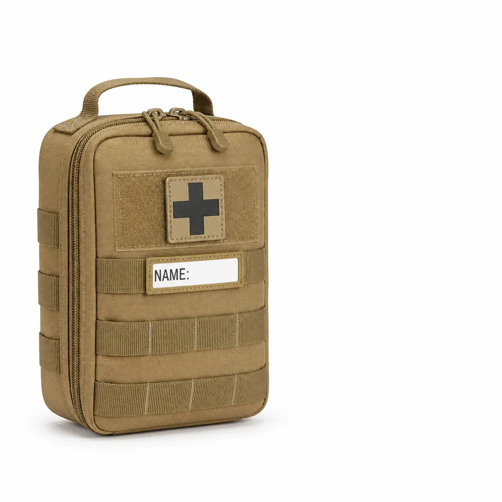 Trauma Kit MOLLE-Compatible Pouch Tourniquet & Chest Seals