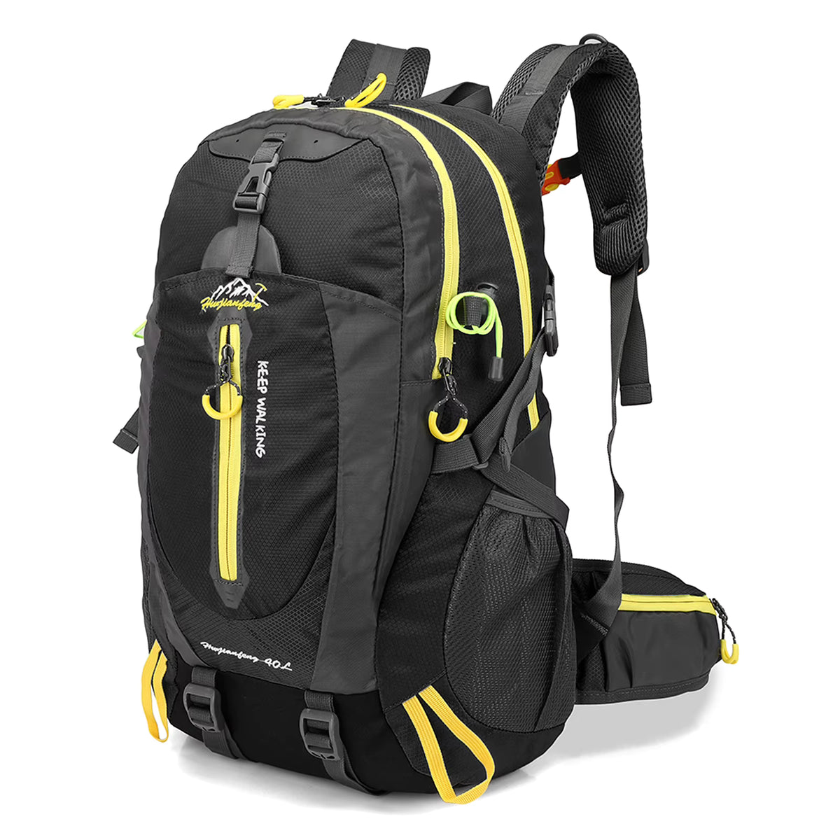 Travel Backpack 40L Water-Repellent Nylon
