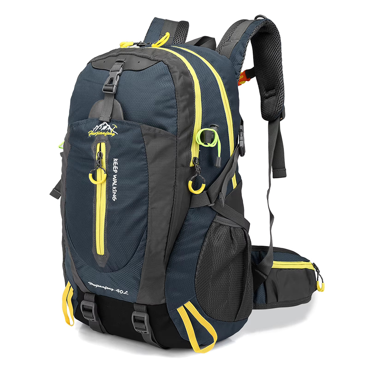 Travel Backpack 40L Water-Repellent Nylon