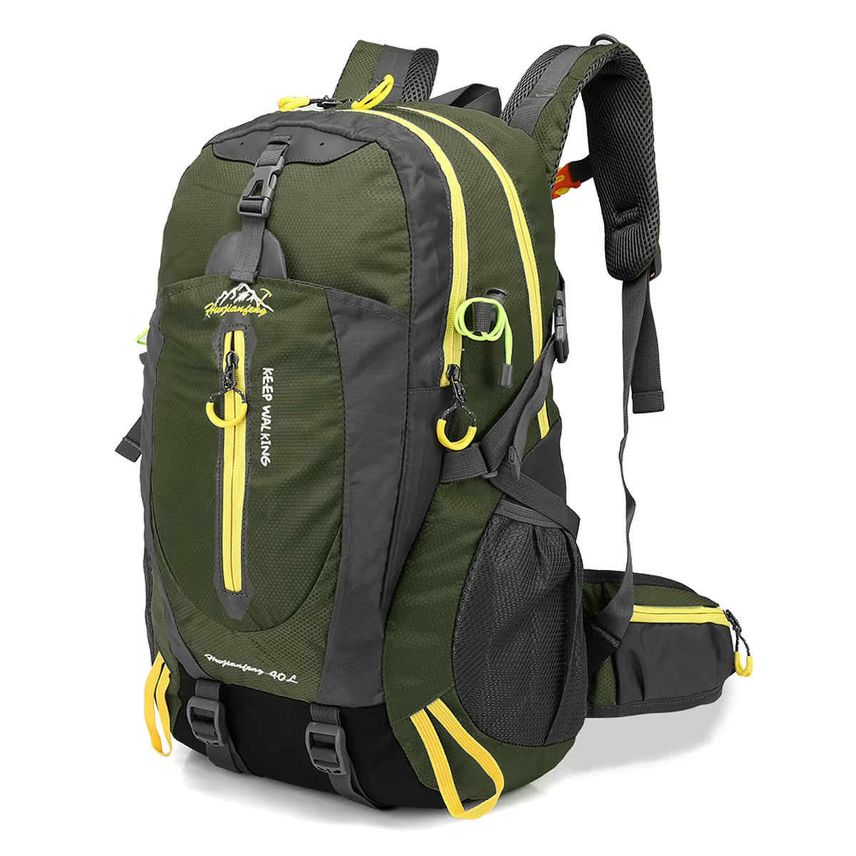 Travel Backpack 40L Water-Repellent Nylon