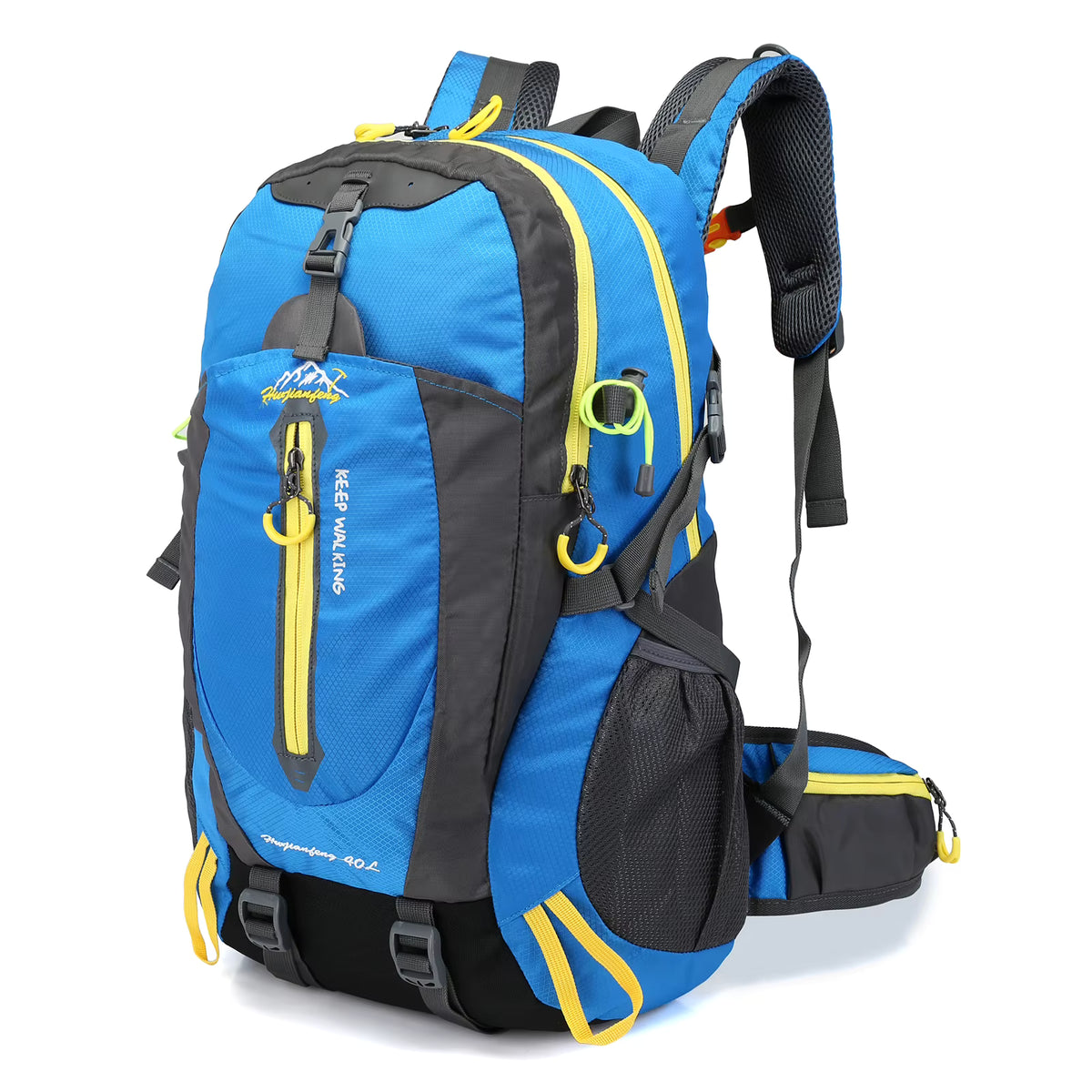 Travel Backpack 40L Water-Repellent Nylon