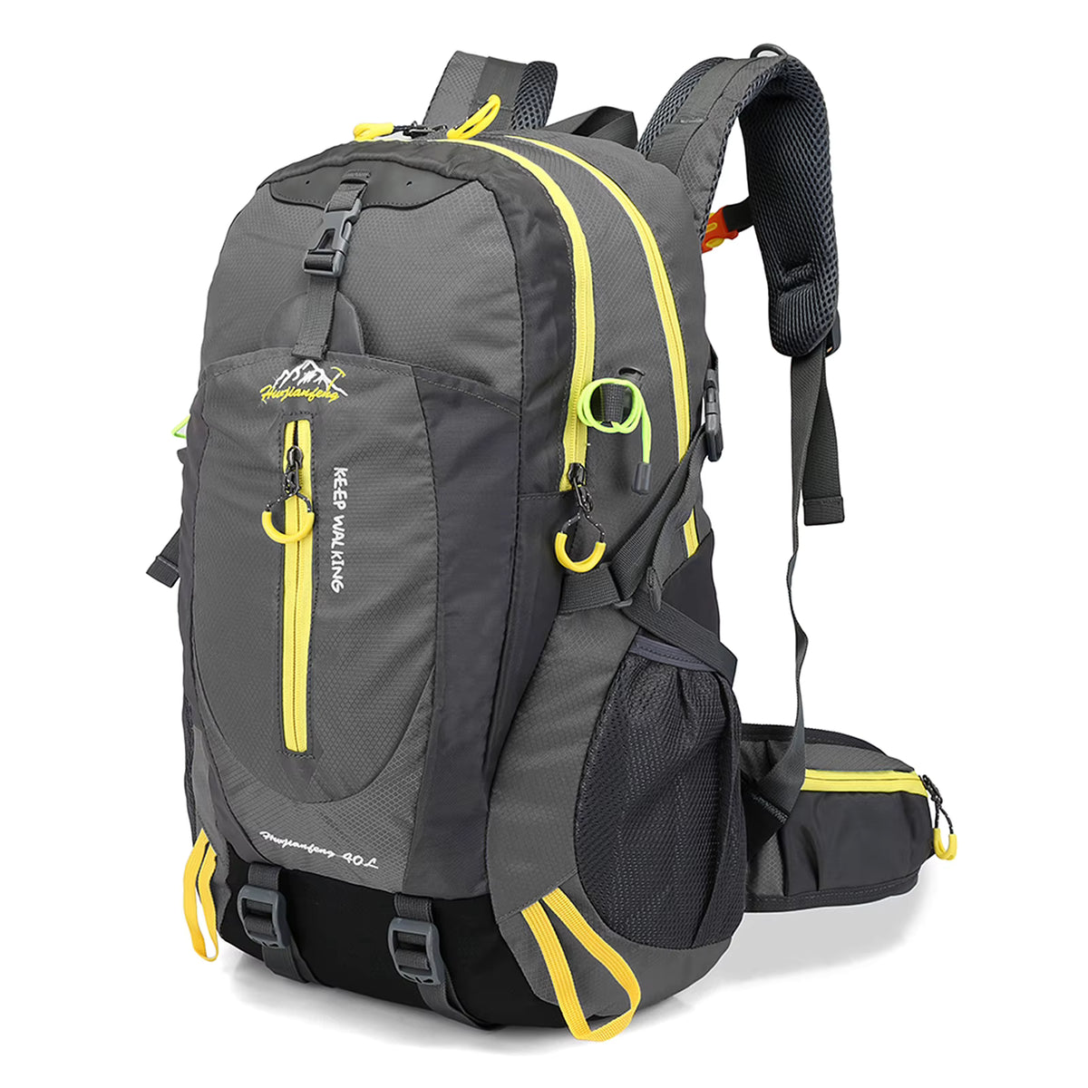 Travel Backpack 40L Water-Repellent Nylon