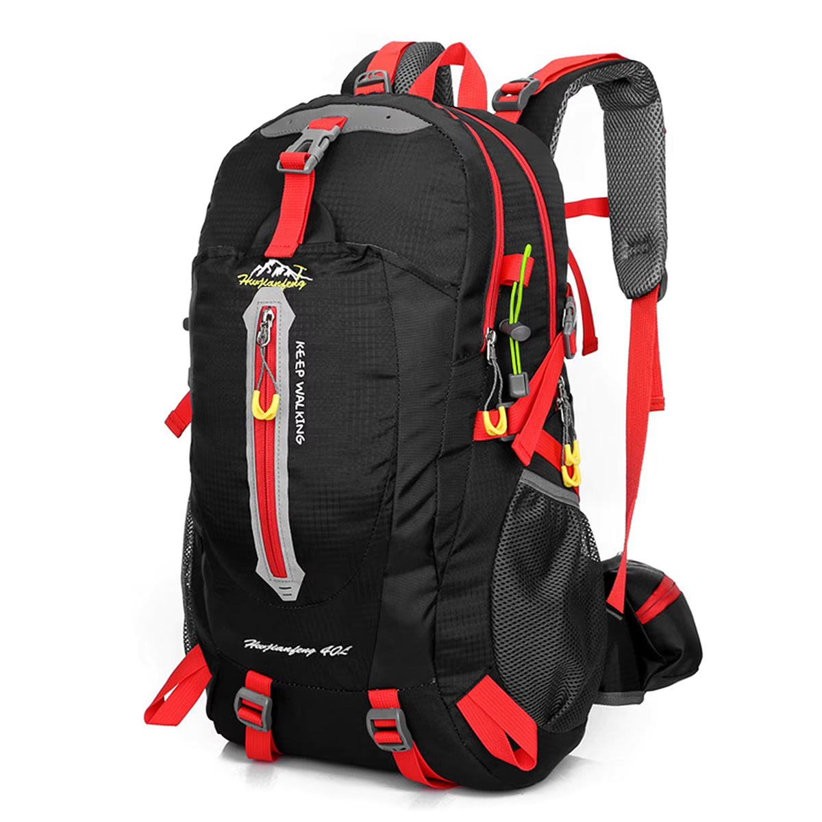 Travel Backpack 40L Water-Repellent Nylon