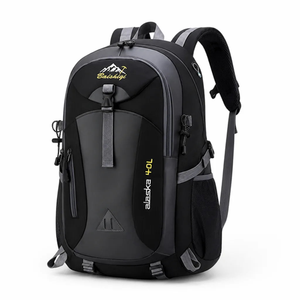 Travel Backpack Waterproof Spacious Compartments Ergonomic Padded Straps