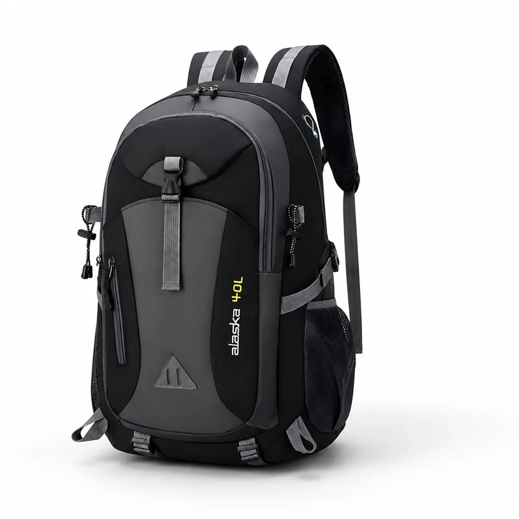 Travel Backpack Waterproof Spacious Compartments Ergonomic Padded Straps