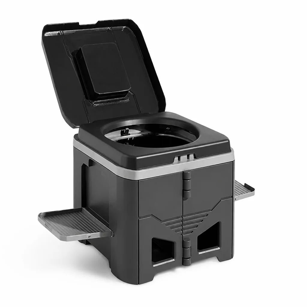 Travel Toilet Foldable Space-Saving 331 Pound Capacity