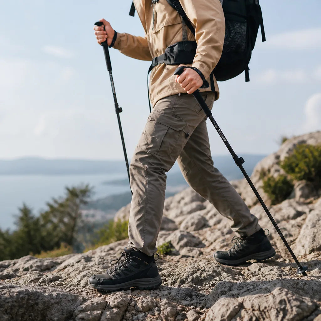 Trekking Pole Ultralight 7075 Aluminum Adjustable Length