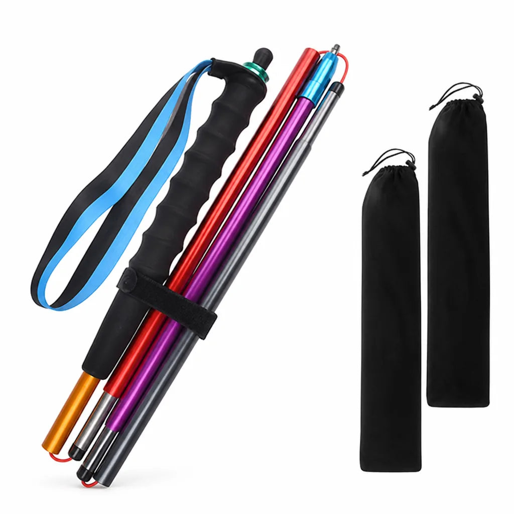 Trekking Poles Folding 7075 Aluminum EVA Grip