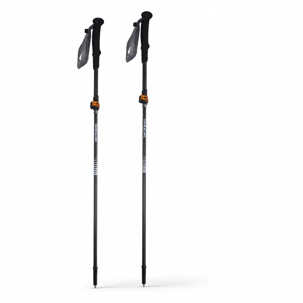 Trekking Poles Ultralight Carbon Fiber Quick-Lock