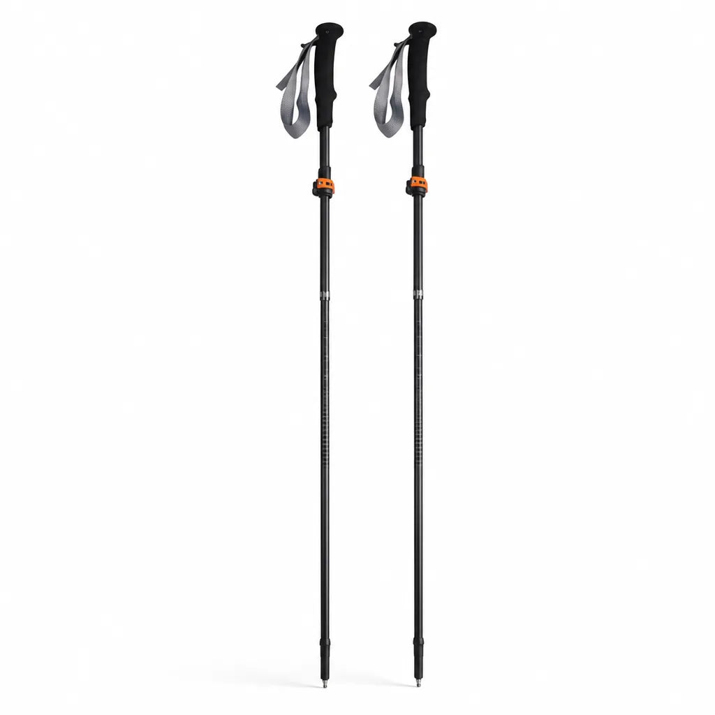 Trekking Poles Ultralight Carbon Fiber Quick-Lock