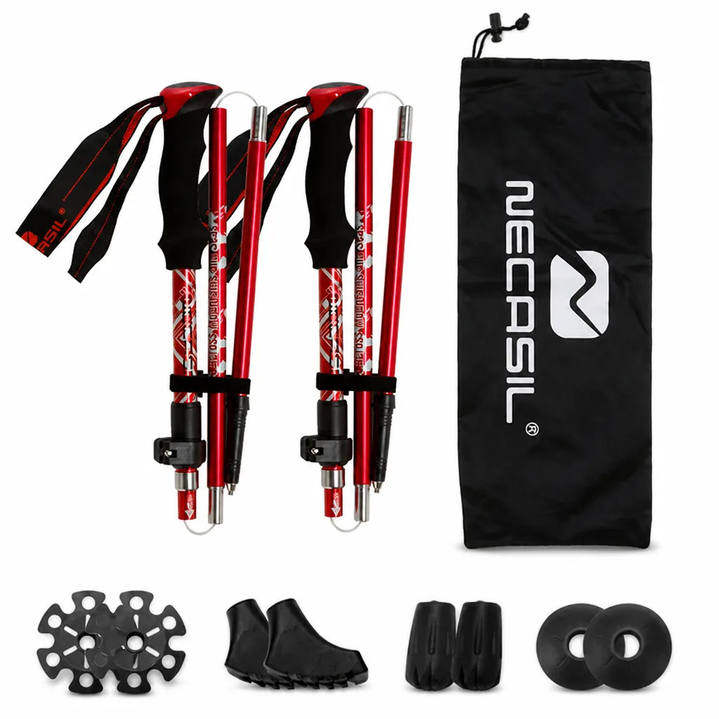 Trekking Poles Ultralight Foldable Set of 2
