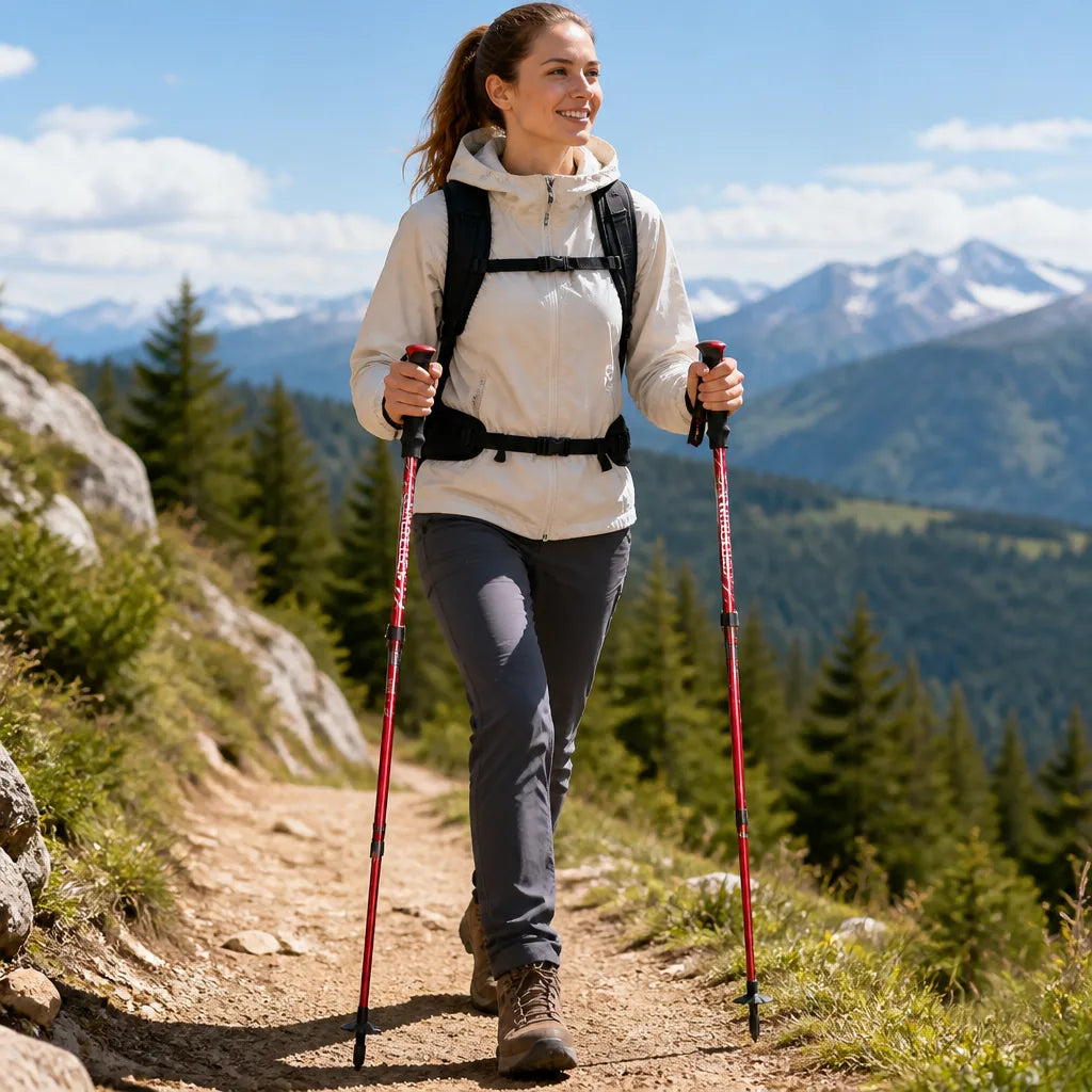 Trekking Poles Ultralight Foldable Set of 2