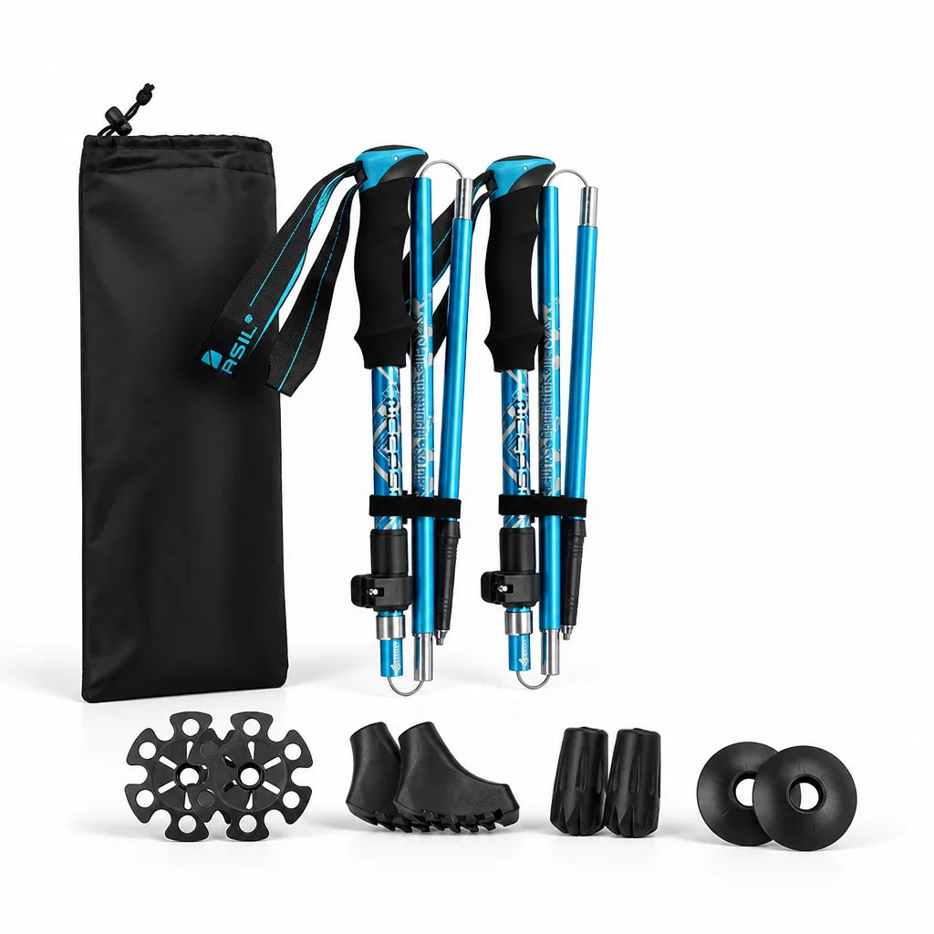 Trekking Poles Ultralight Foldable Set of 2