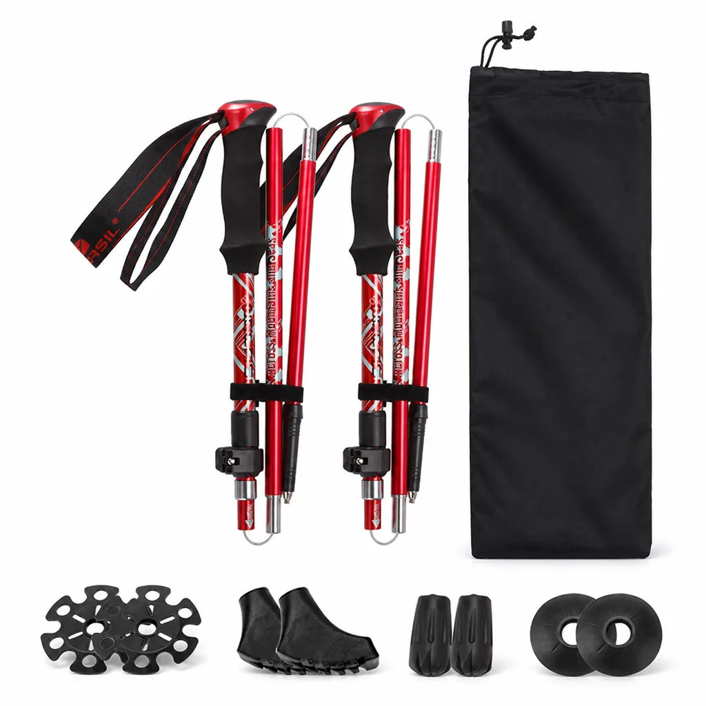 Trekking Poles Ultralight Foldable Set of 2