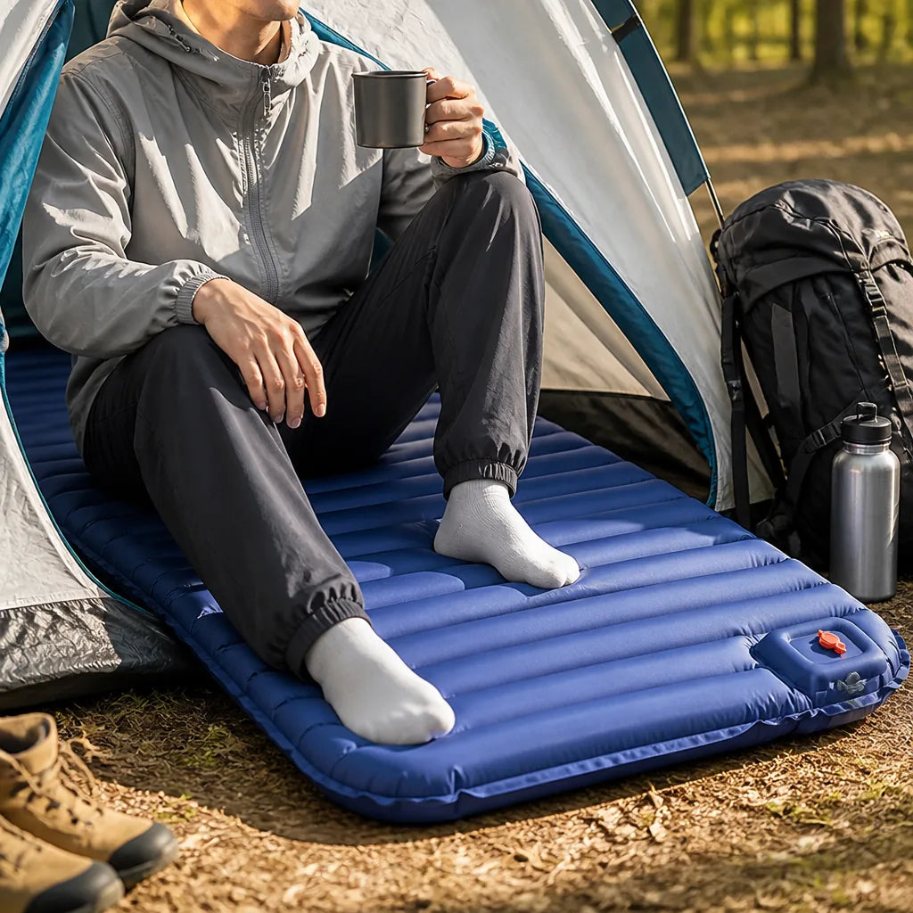 Ultra-Light Inflatable Backpacking Sleeping Pad (60 x 190 cm)