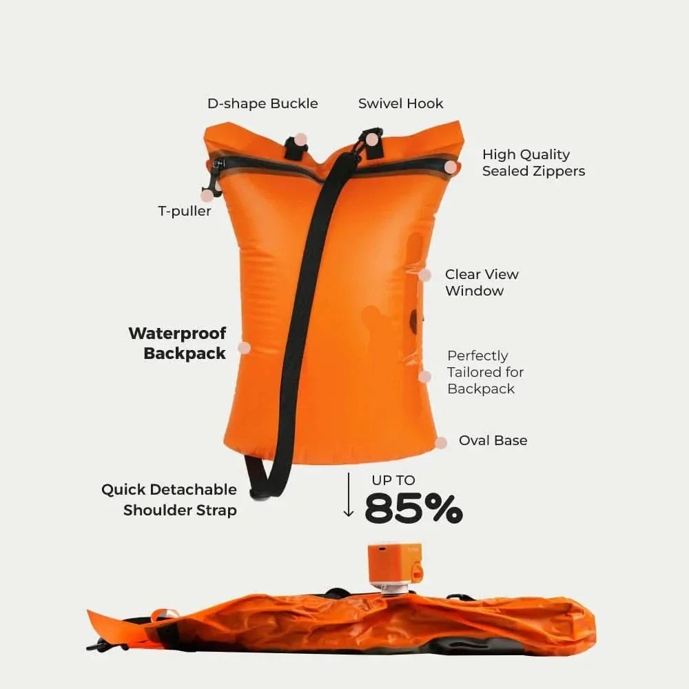 Vacuum Storage Bag Reusable 25L Up To 85% Compression