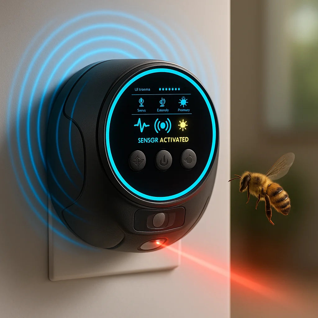 Wasp & Bee Repeller Ultrasonic Plug-In Wide Coverage