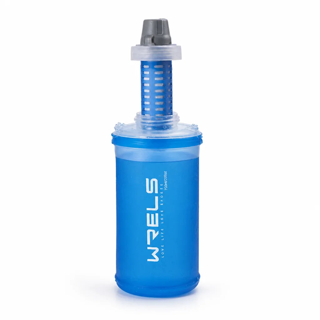Water Bottle Collapsible Ultralight Built-In Filter
