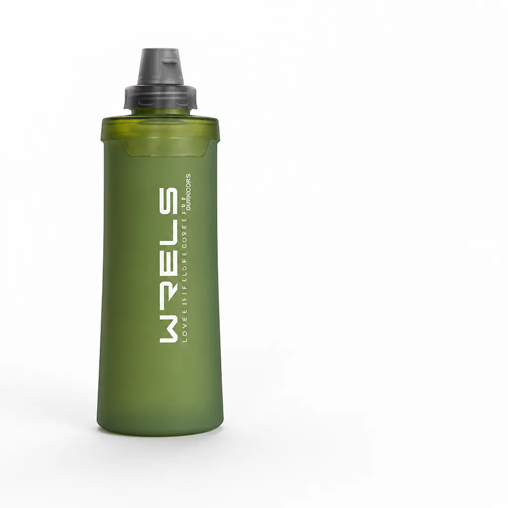 Water Bottle Collapsible Ultralight Built-In Filter