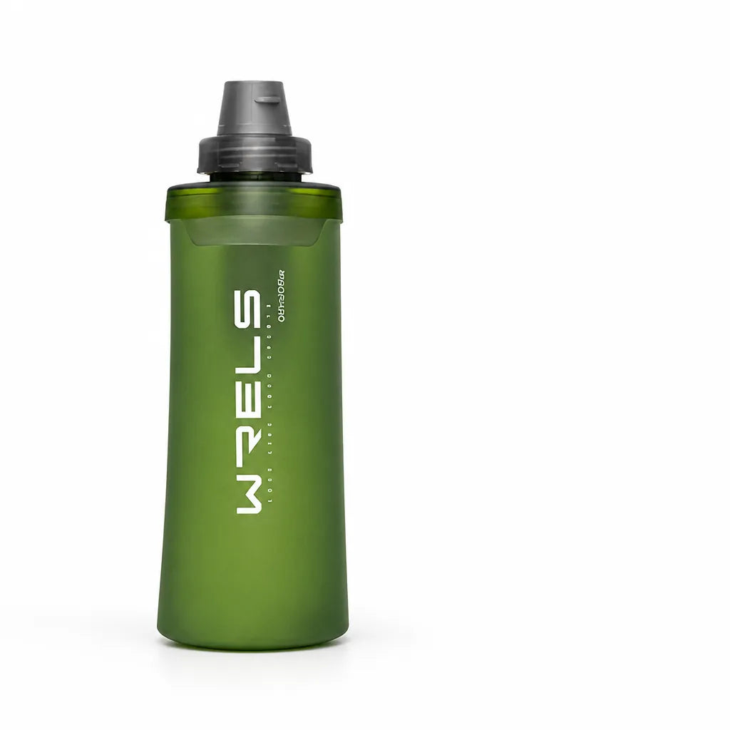 Water Bottle Collapsible Ultralight Built-In Filter