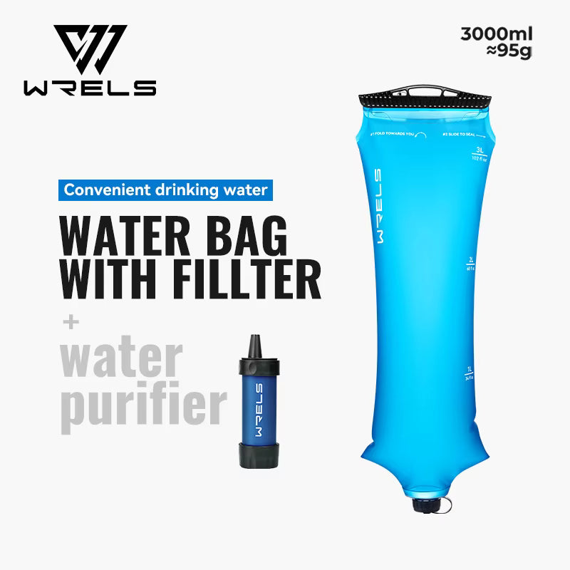 Water Collection Bag Foldable Leak-Proof Food-Grade TPU