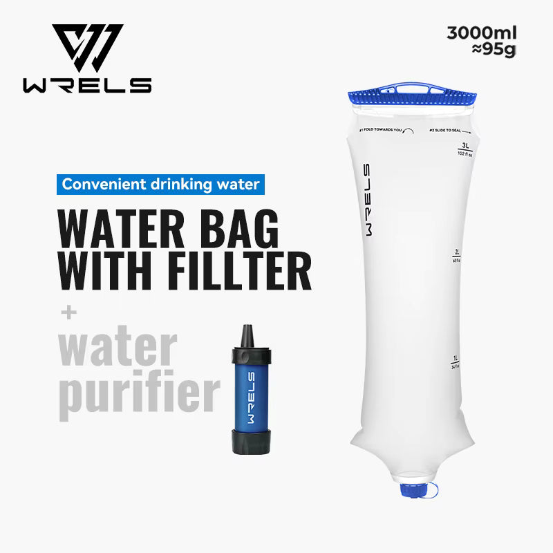 Water Collection Bag Foldable Leak-Proof Food-Grade TPU