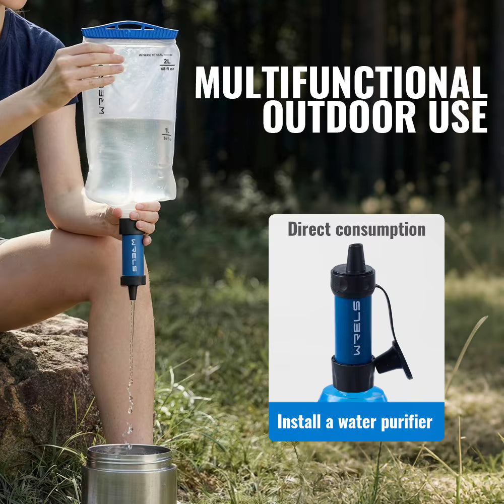 Water Collection Bag Foldable Leak-Proof Food-Grade TPU