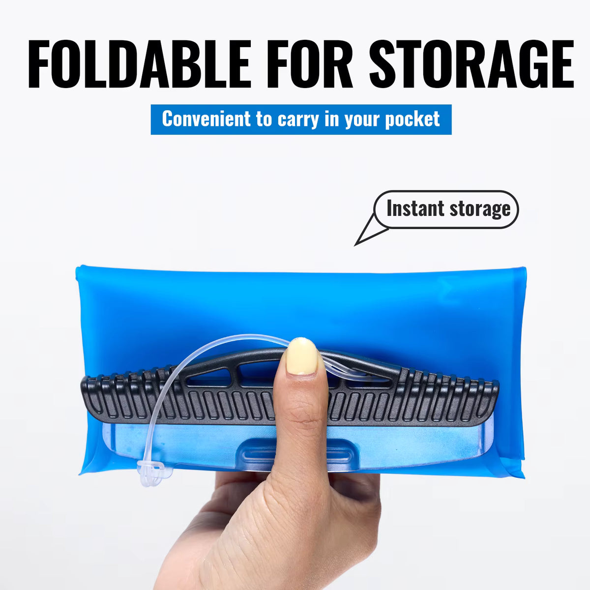 Water Collection Bag Foldable Leak-Proof Food-Grade TPU