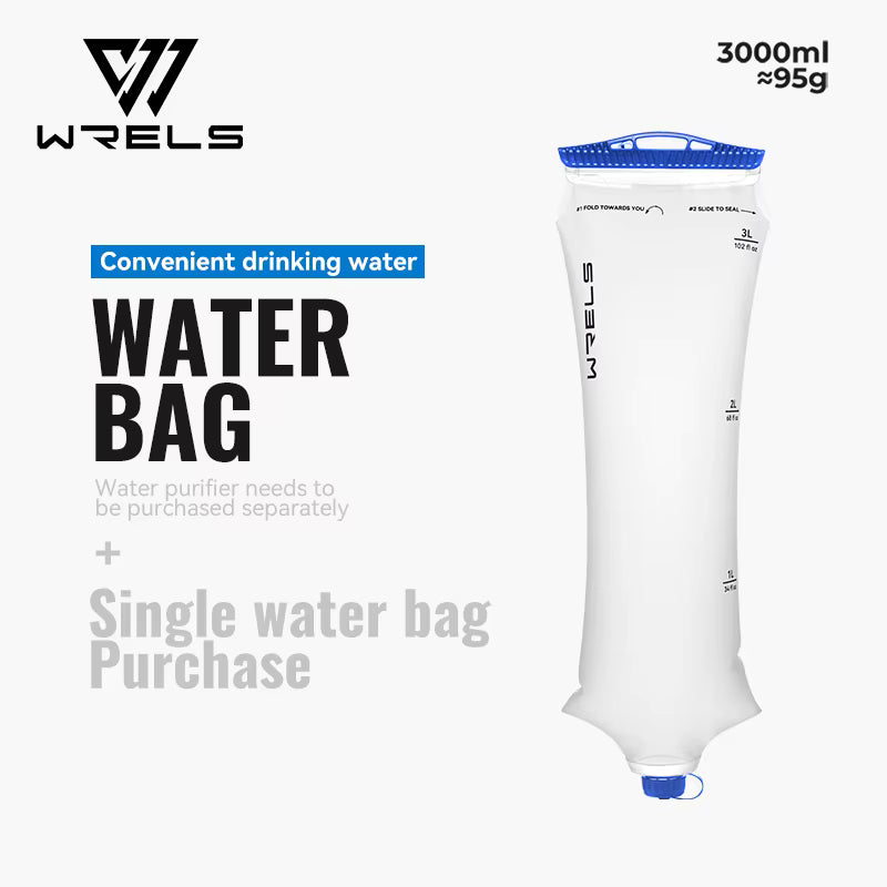 Water Collection Bag Foldable Leak-Proof Food-Grade TPU