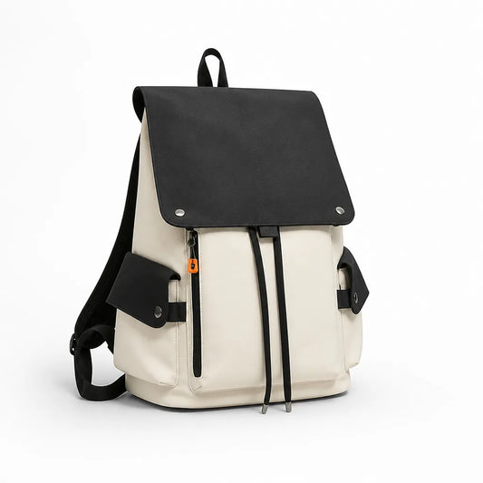 Water-Resistant Multi-Compartment Backpack with Ergonomic Straps