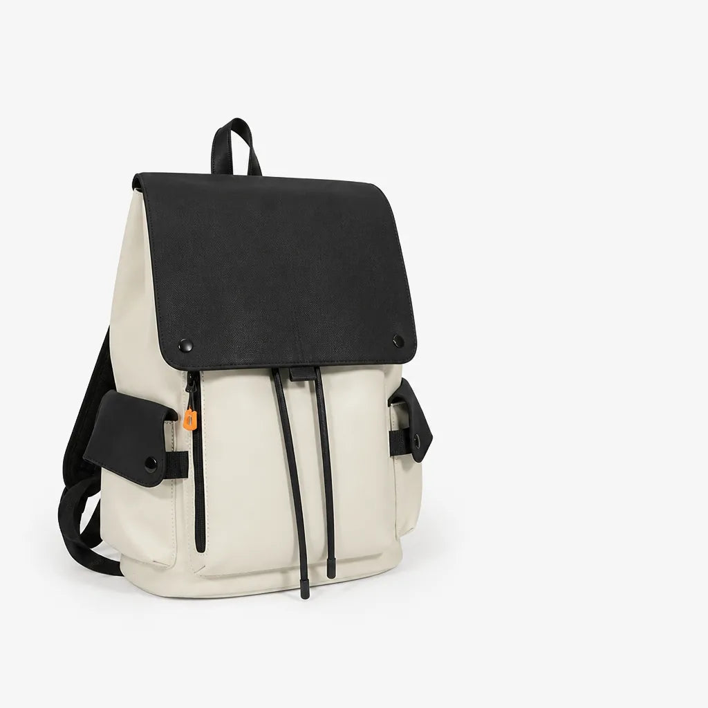 Water-Resistant Multi-Compartment Backpack with Ergonomic Straps
