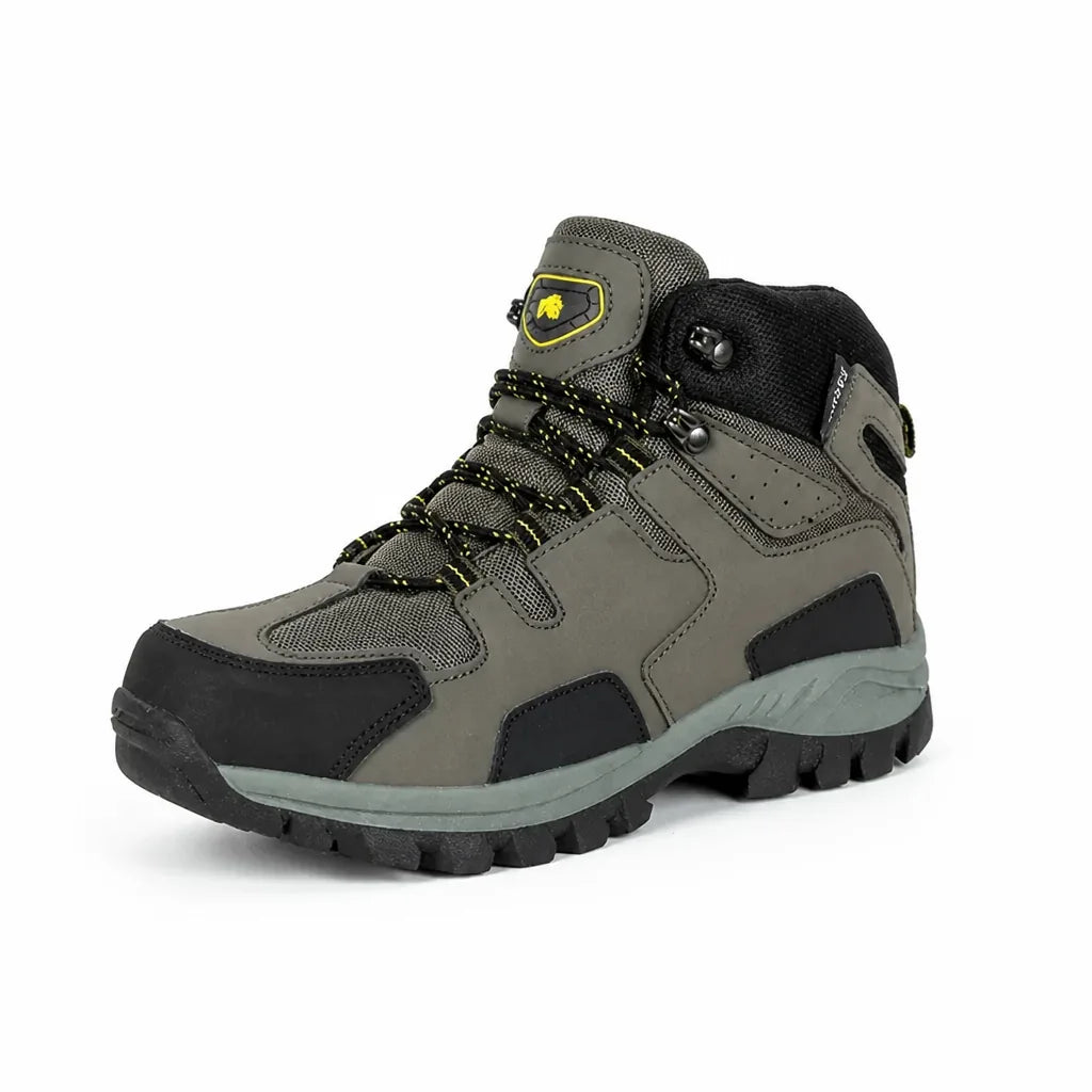 Waterproof Cushioned Heel and Traction Outsole Hiking Shoes (Unisex)