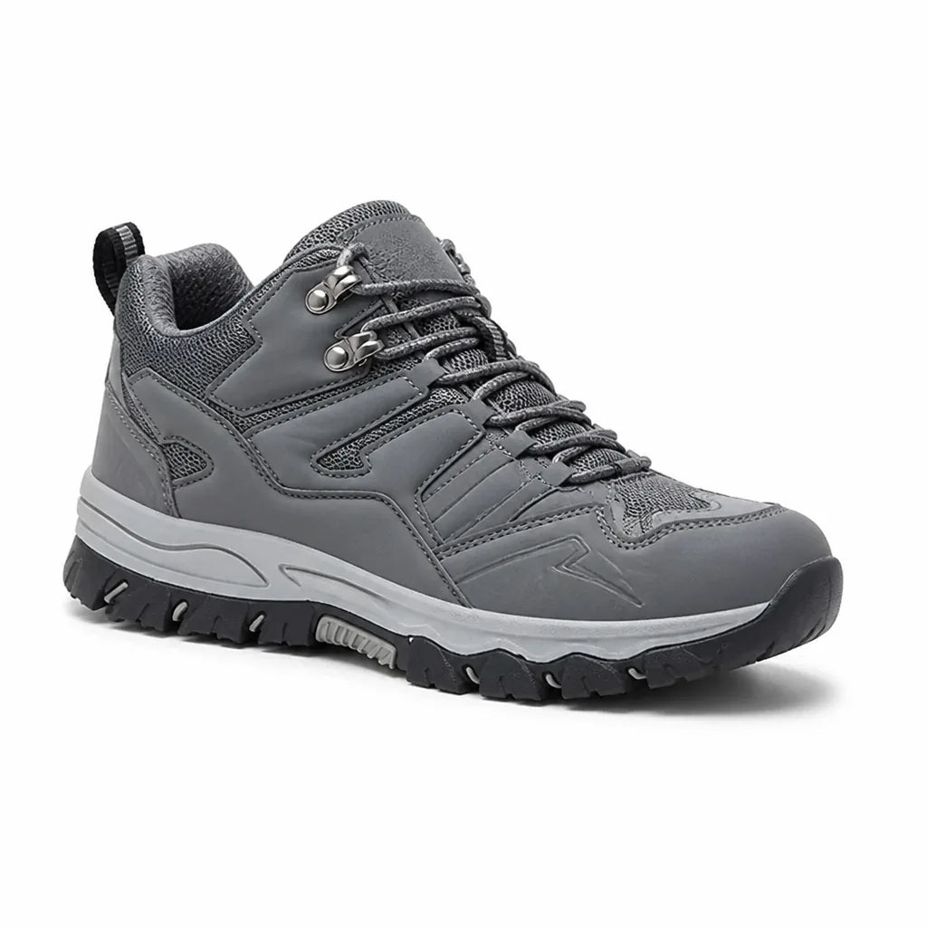 Waterproof Cushioned Heel and Traction Outsole Hiking Shoes (Unisex)