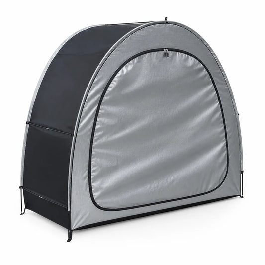 Waterproof Full-Zip Bicycle Storage Tent (Fits 2 Bikes)