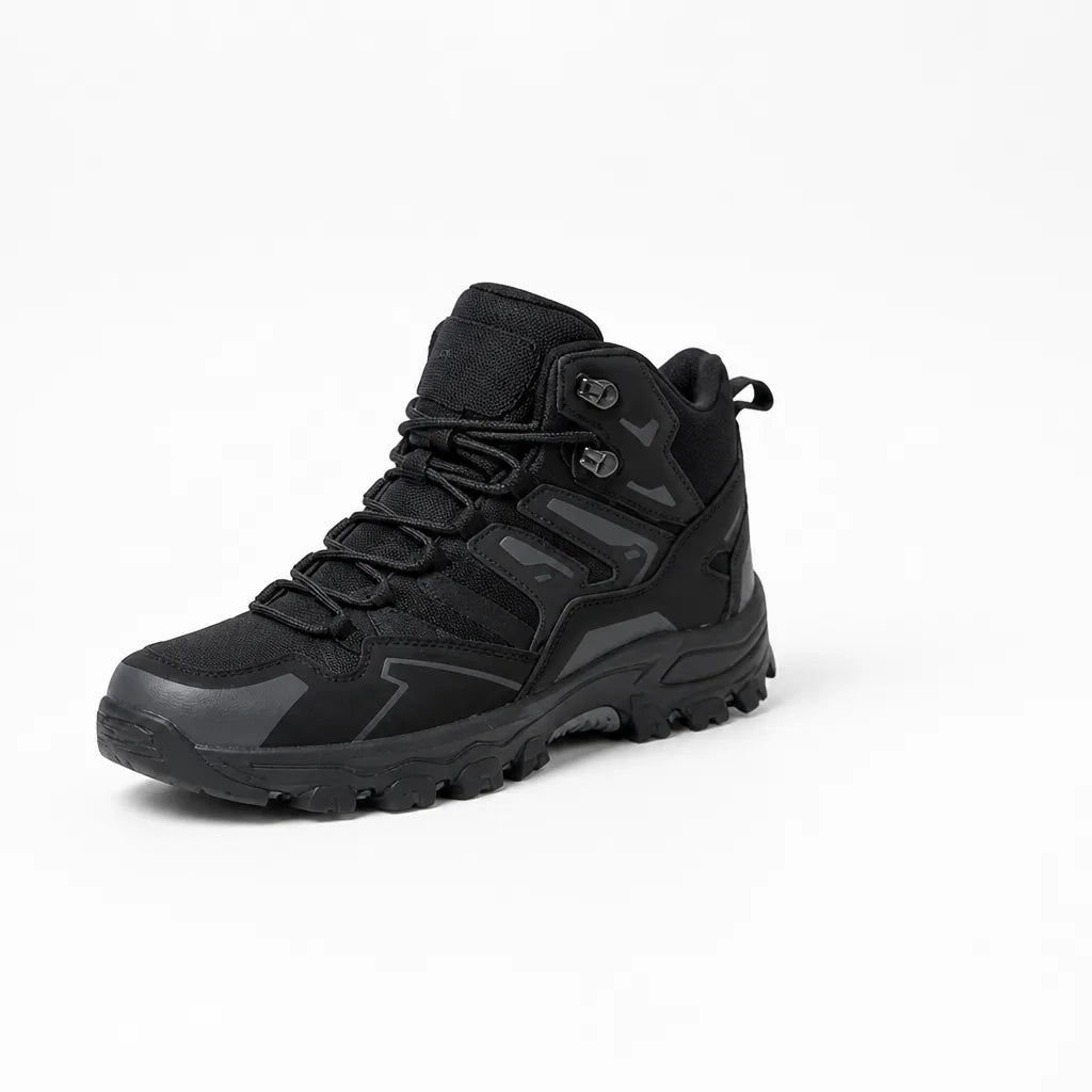 Waterproof Hiking Shoes With Cushioned Heel And Non-Slip Sole