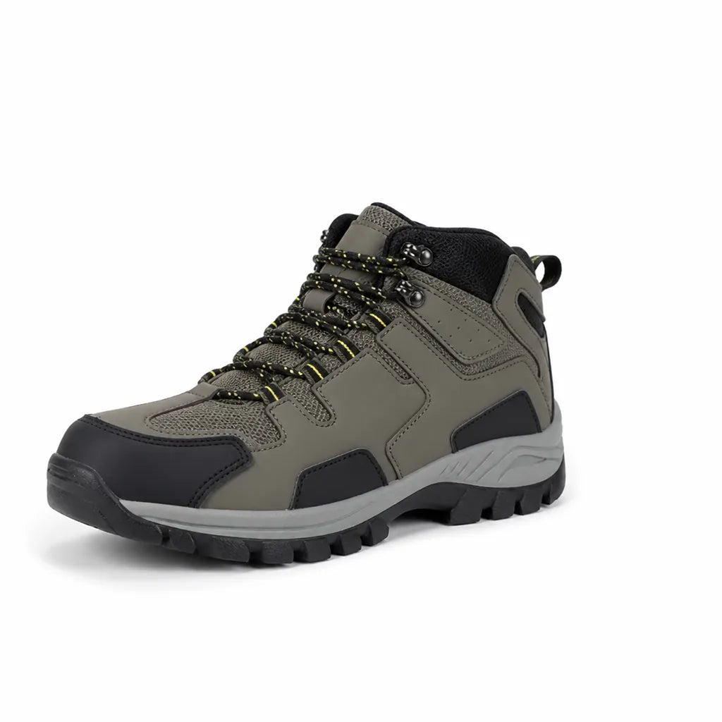 Waterproof Hiking Shoes With Cushioned Heel And Non-Slip Sole