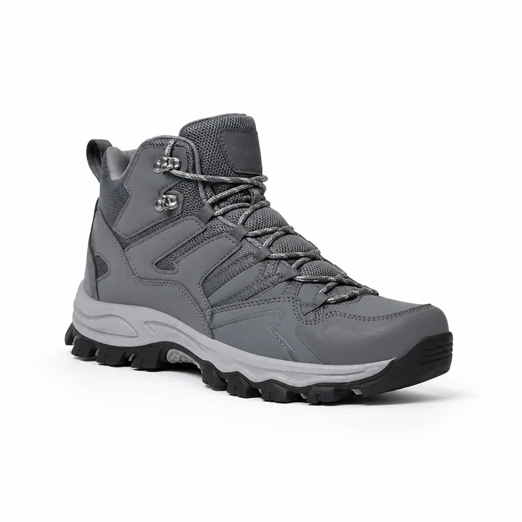 Waterproof Hiking Shoes With Cushioned Heel And Non-Slip Sole