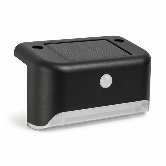 Waterproof Outdoor Solar Stair Light with Dusk-to-Dawn Sensor