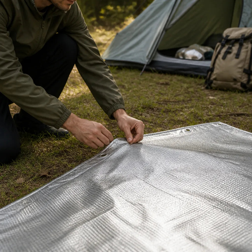 Waterproof Packable Multipurpose Outdoor Tarp