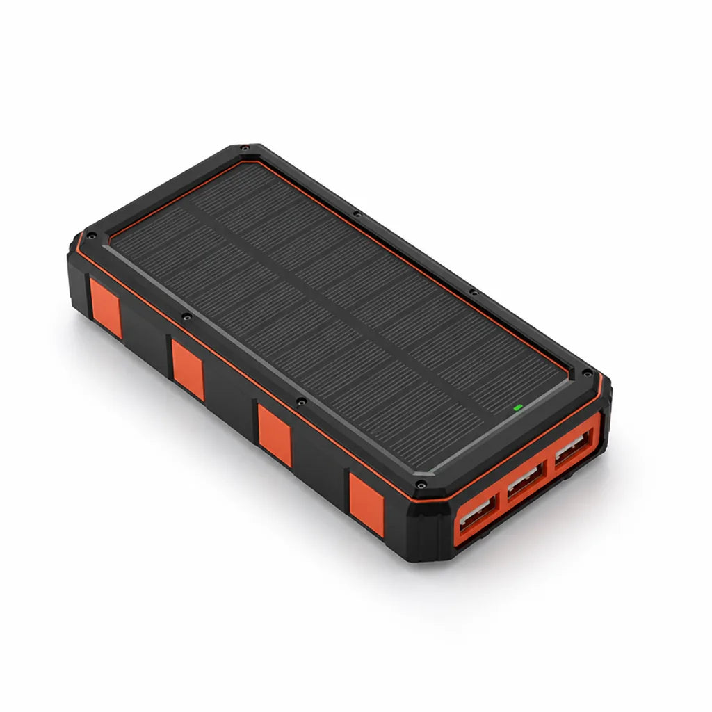 Wearable Solar Power Bank (Multi-Device Charging, Waterproof)