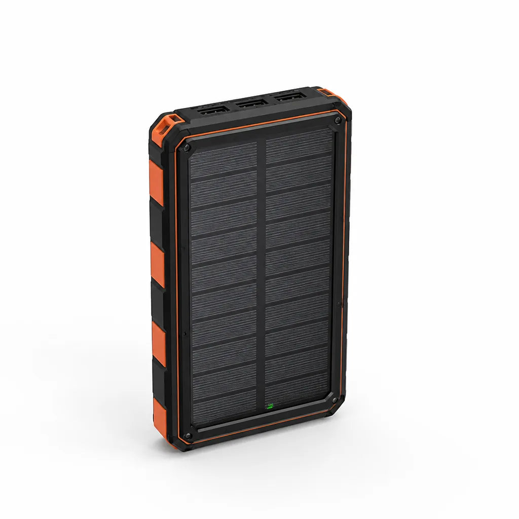 Wearable Solar Power Bank (Multi-Device Charging, Waterproof)
