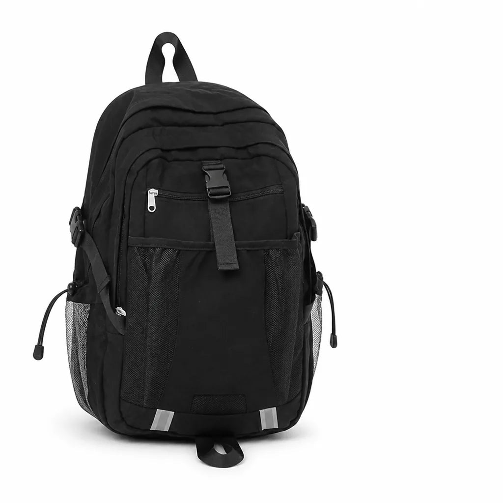 Weather-Resistant Hiking Backpack (Mesh Side Pockets)